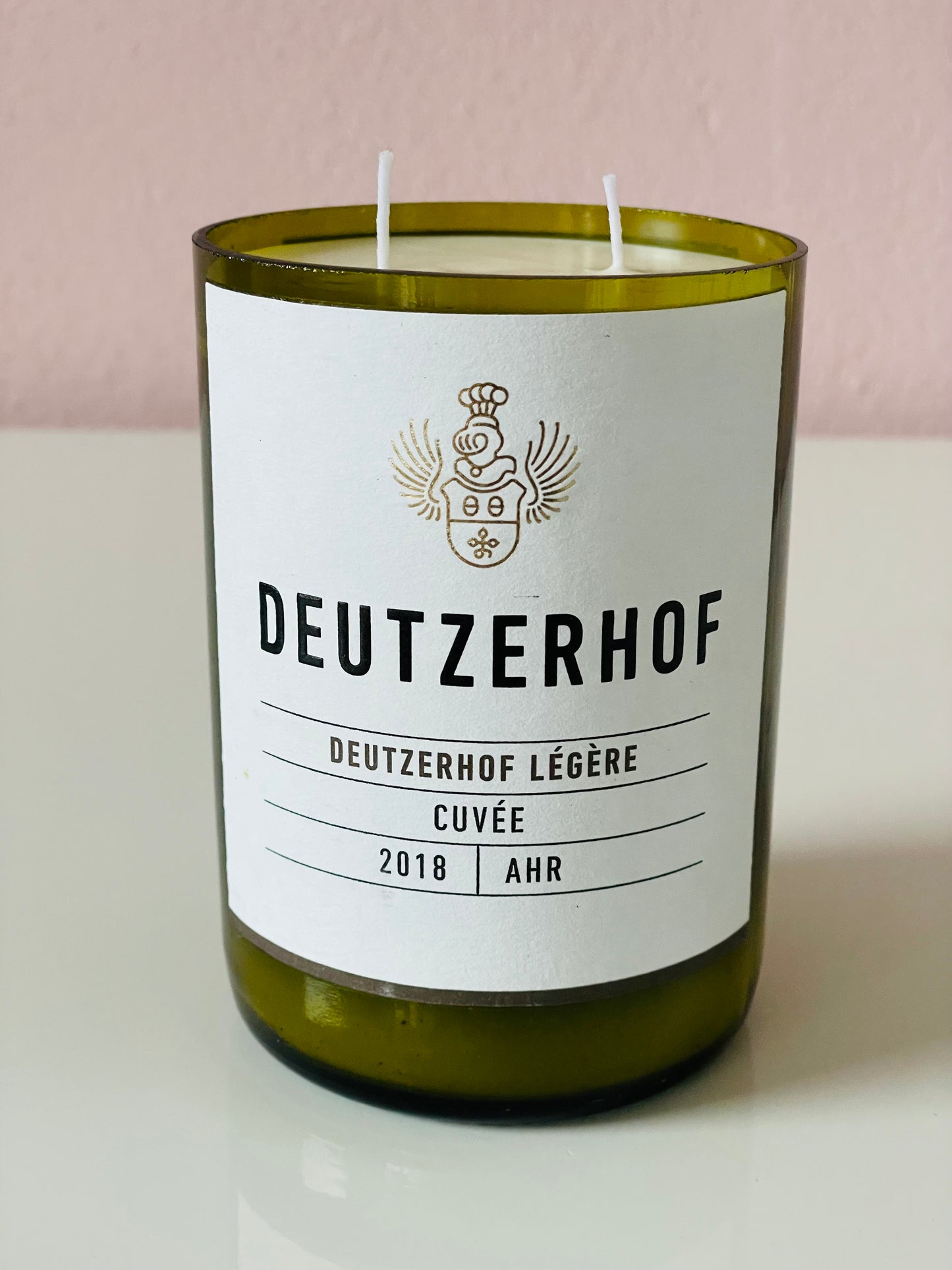 Kerze 2018 Deutzerhof Légère Cuvée Ahr Flaschenkerze Spätburgunder