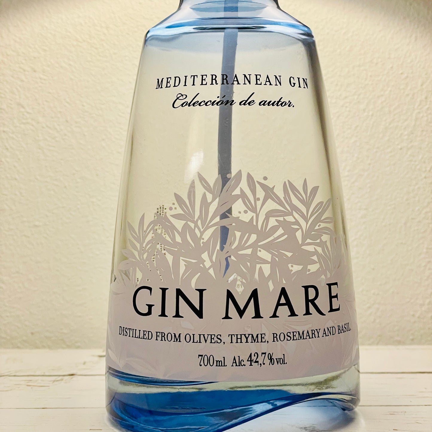 Flaschenlampe GIN MARE Mediterranean Gin Lampe Tischlampe