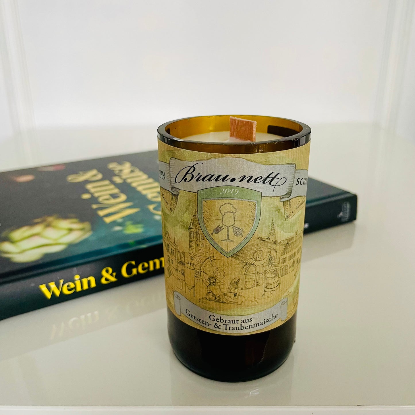 Flaschenkerze Brau.Nett Kuehn & Schätzel Kerze