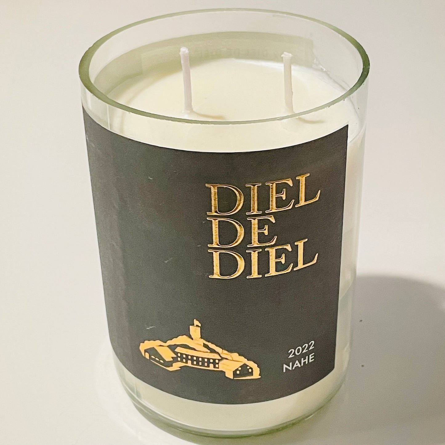 Flaschenkerze 2022 Diel de Diel Kerze