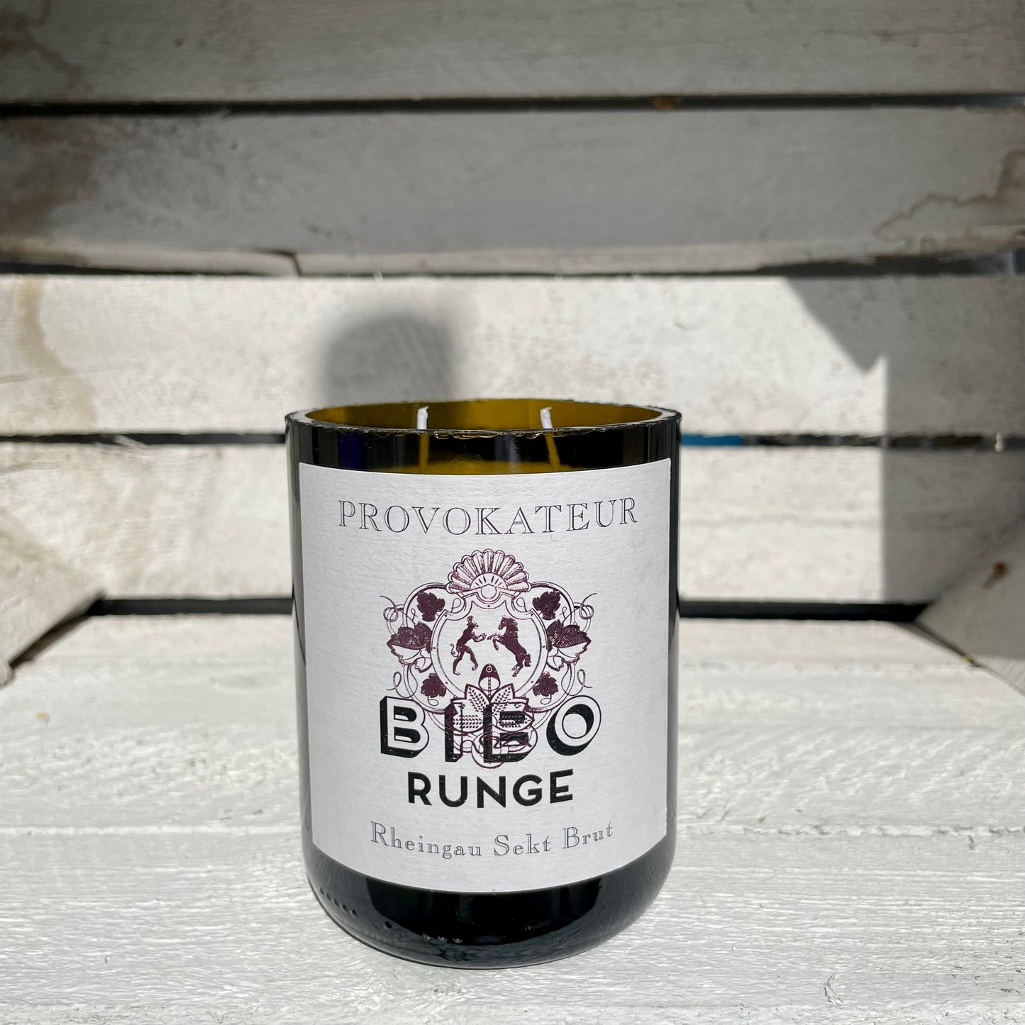 Flaschenkerze Bibo Runge Provokateur