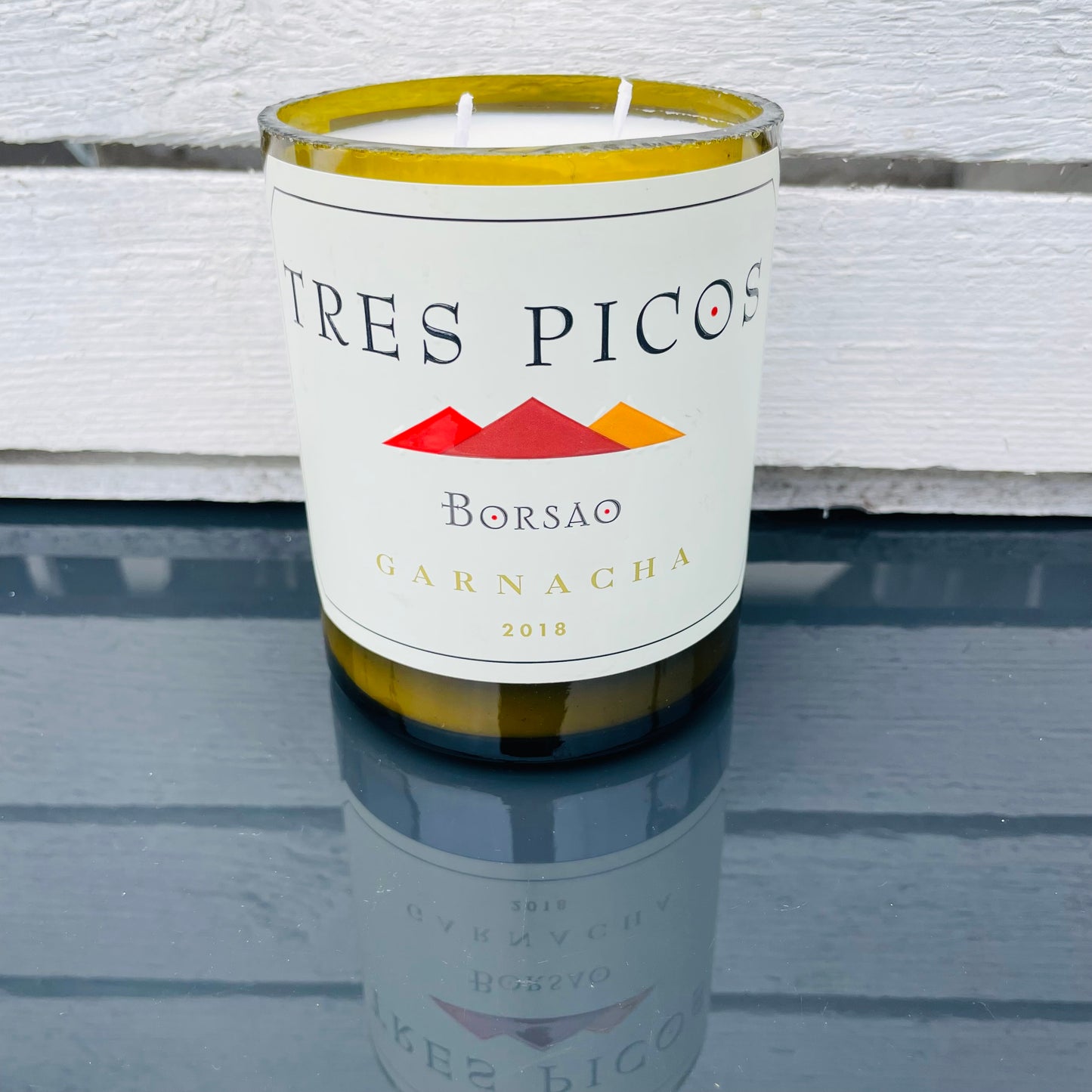 Flaschenkerze TresPicos Borsao Garnacha