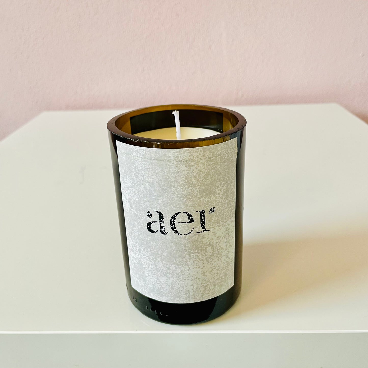 Flaschenkerze Georg Breuer aer Riesling Rheingau
