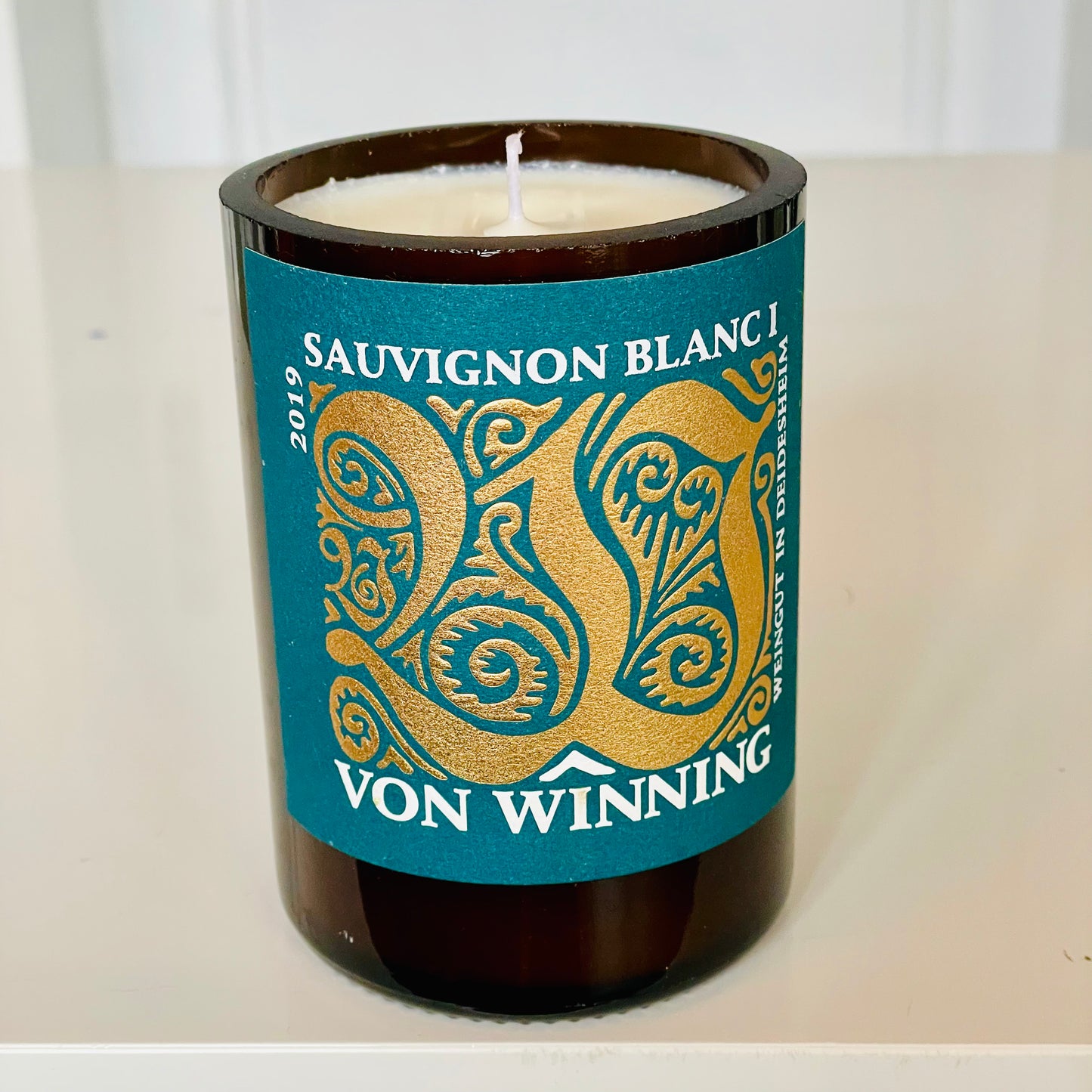 Kerze Von Winning Sauvignon Blanc I Flaschenkerze