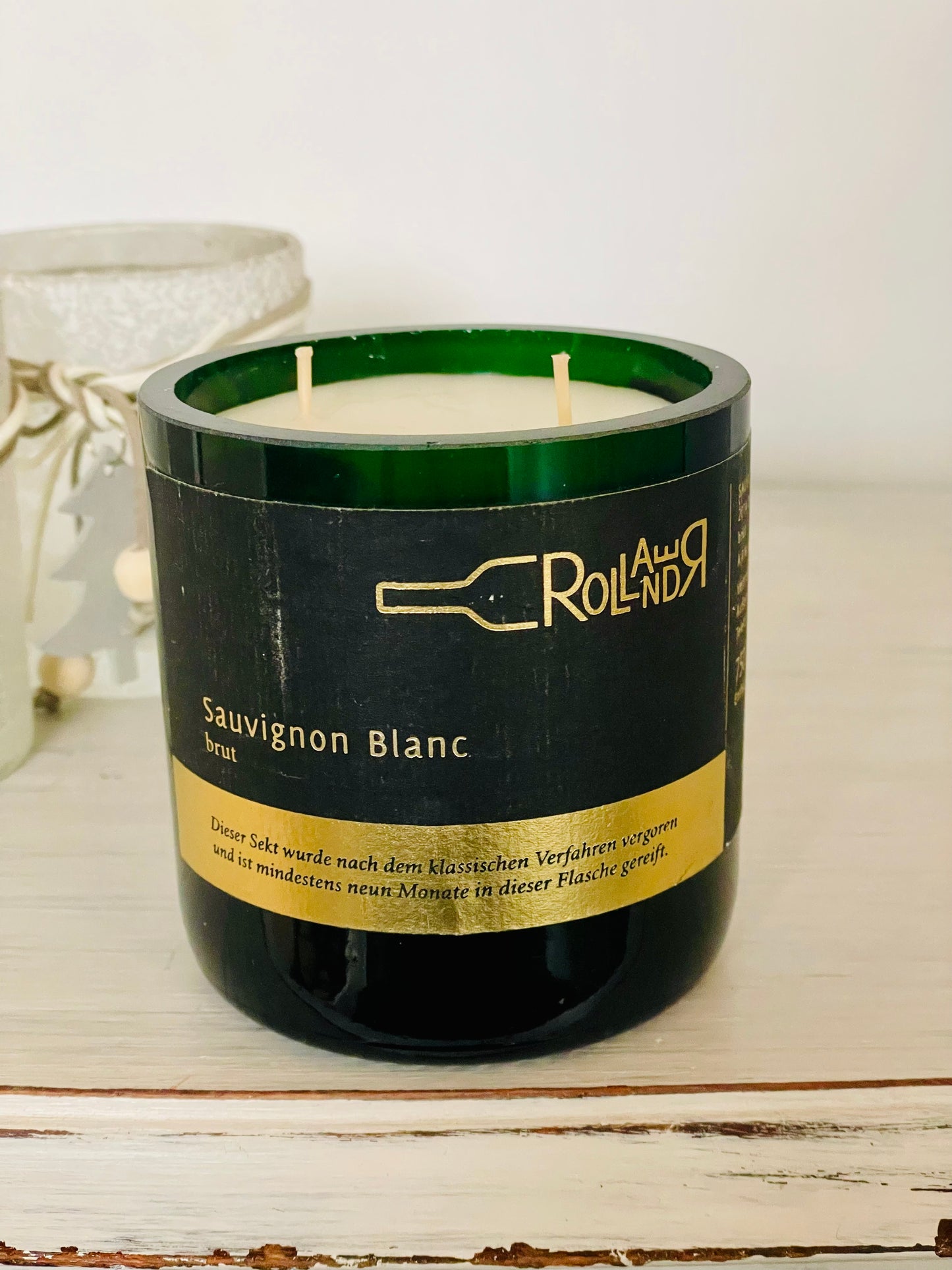 Kerze Rollander Hof Sauvignon Blanc Brut Flaschenkerze