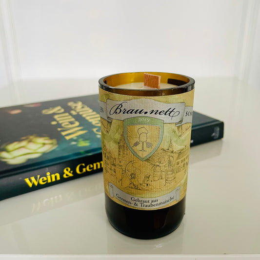 Flaschenkerze Brau.Nett Kuehn & Schätzel Kerze