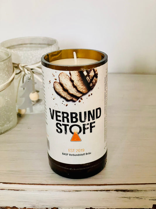 Kerze Verbundstoff Bräu Bier Flaschenkerze