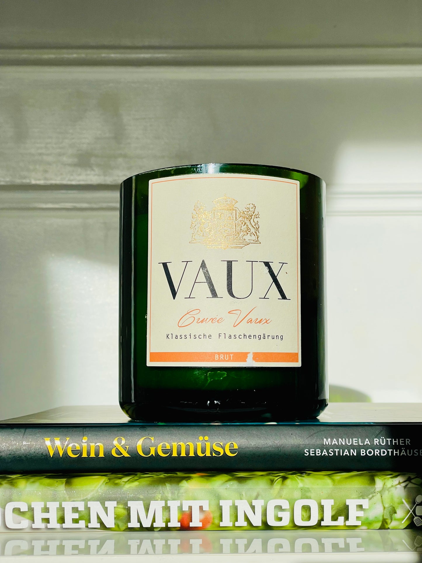 Flaschenkerze MAGNUM 2018 Cuvée Vaux Brut