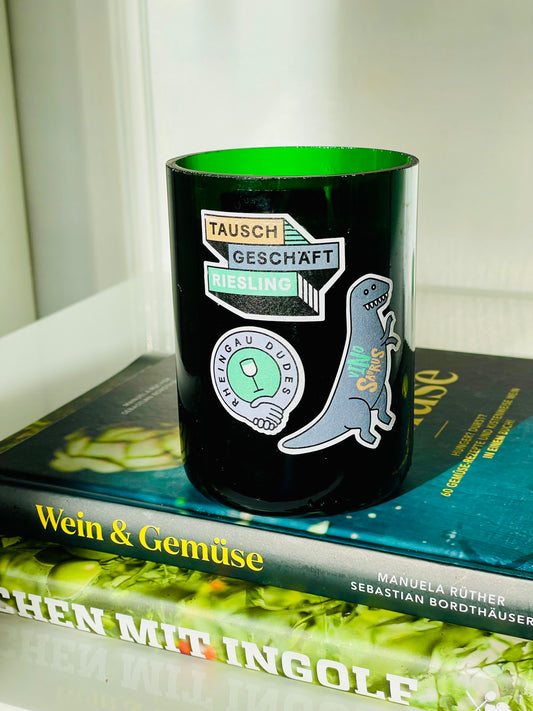 Kerze Dillmann / Wagenitz Tauschgeschäft Riesling 2021 Flaschenkerze