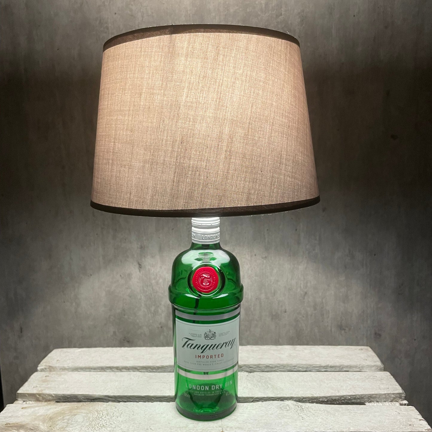 Flaschenlampe Tanqueray London Dry Gin