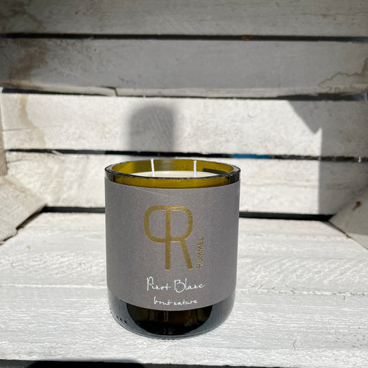 Flaschenkerze Rummel Pinot Blanc Duftkerze